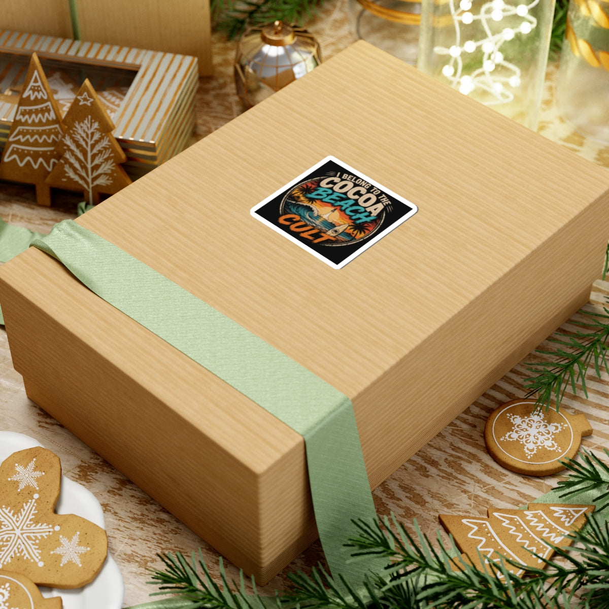 Cocoa Beach Cult Sticker