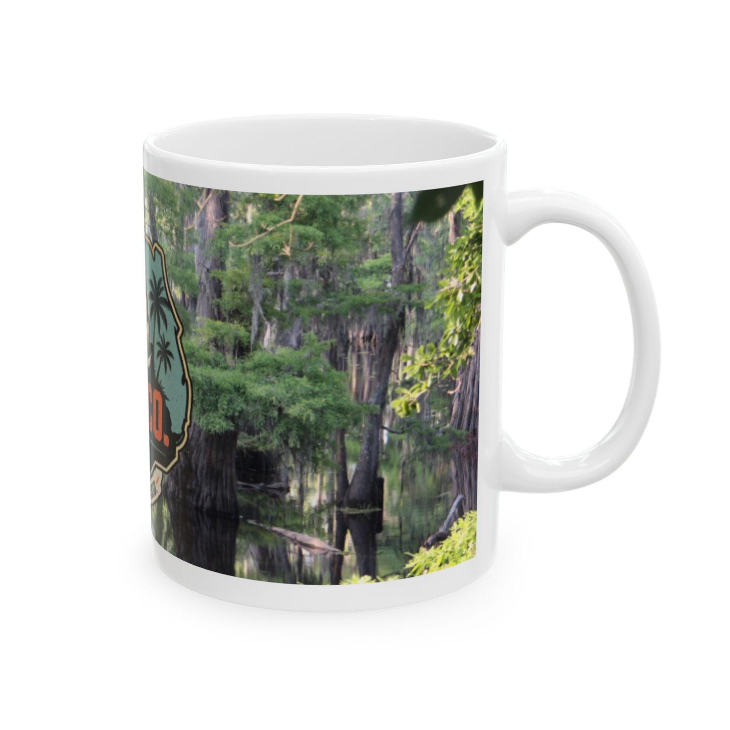Florida Born Ceramic Mug – "Local By Birth, Chaos Raised" | 11oz & 15oz