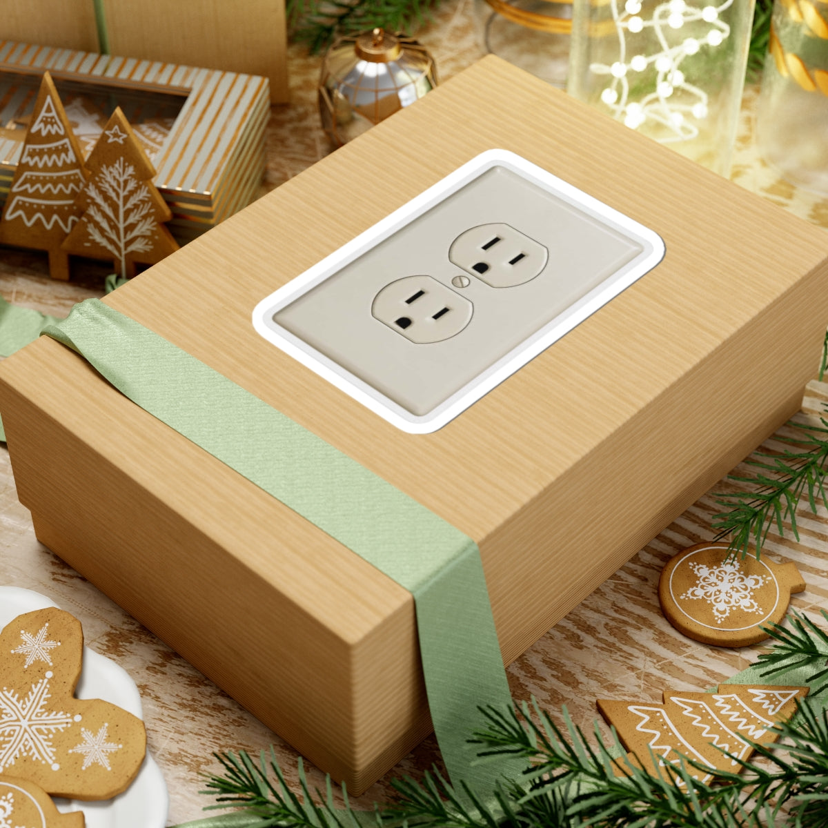 Electrical Outlet Prank Sticker