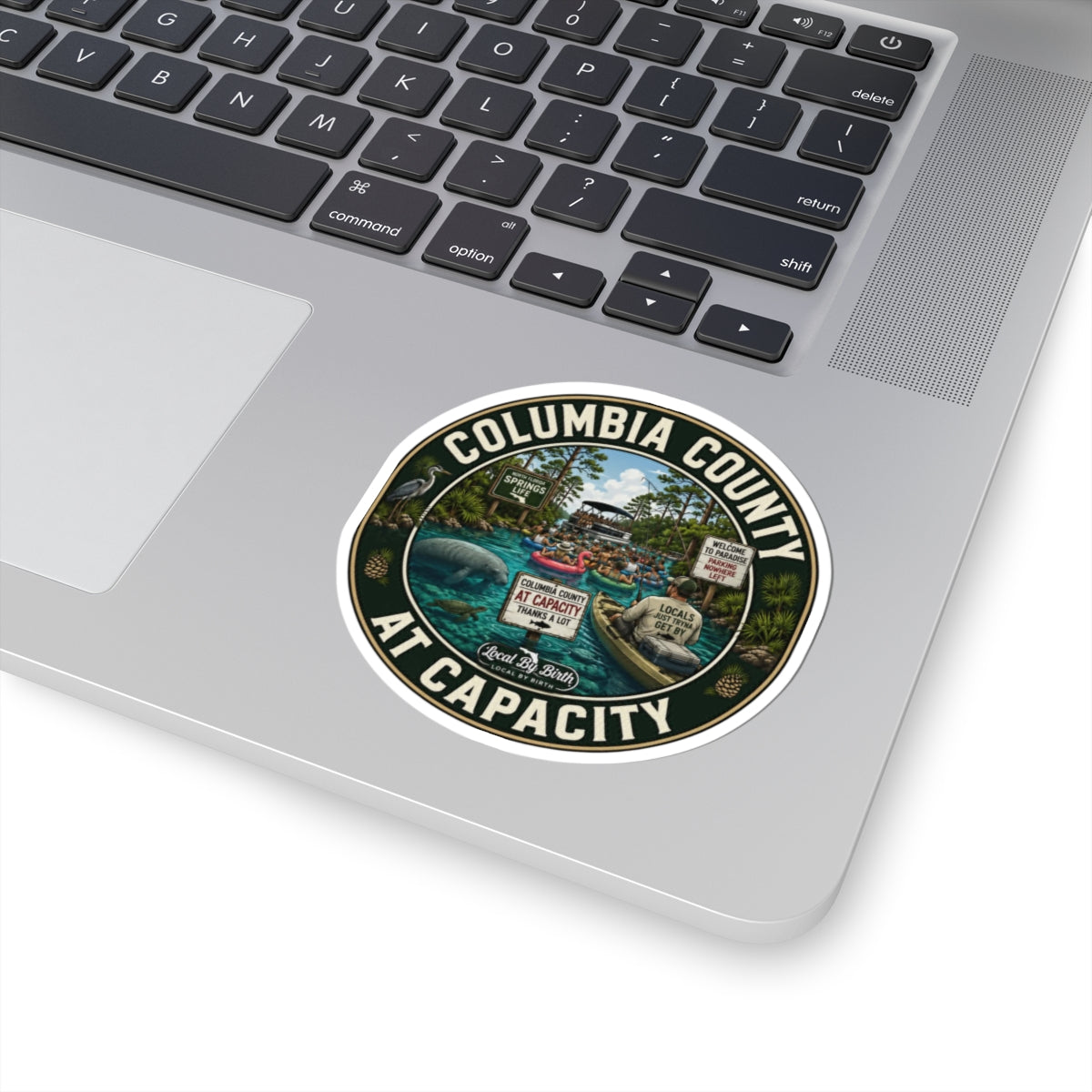 Columbia County At Capacity Sticker