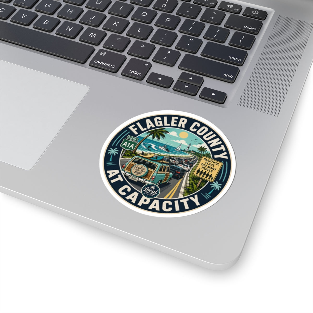 Flagler County At Capacity Sticker