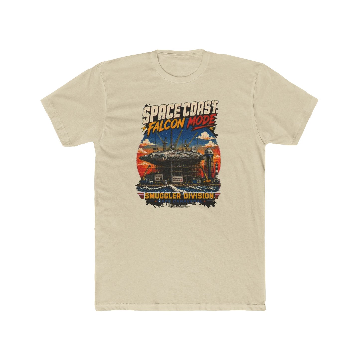 🚀 Space Coast Falcon Mode: Smuggler Division T-Shirt