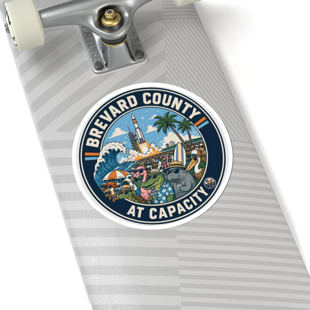 Brevard County At Capacity Sticker
