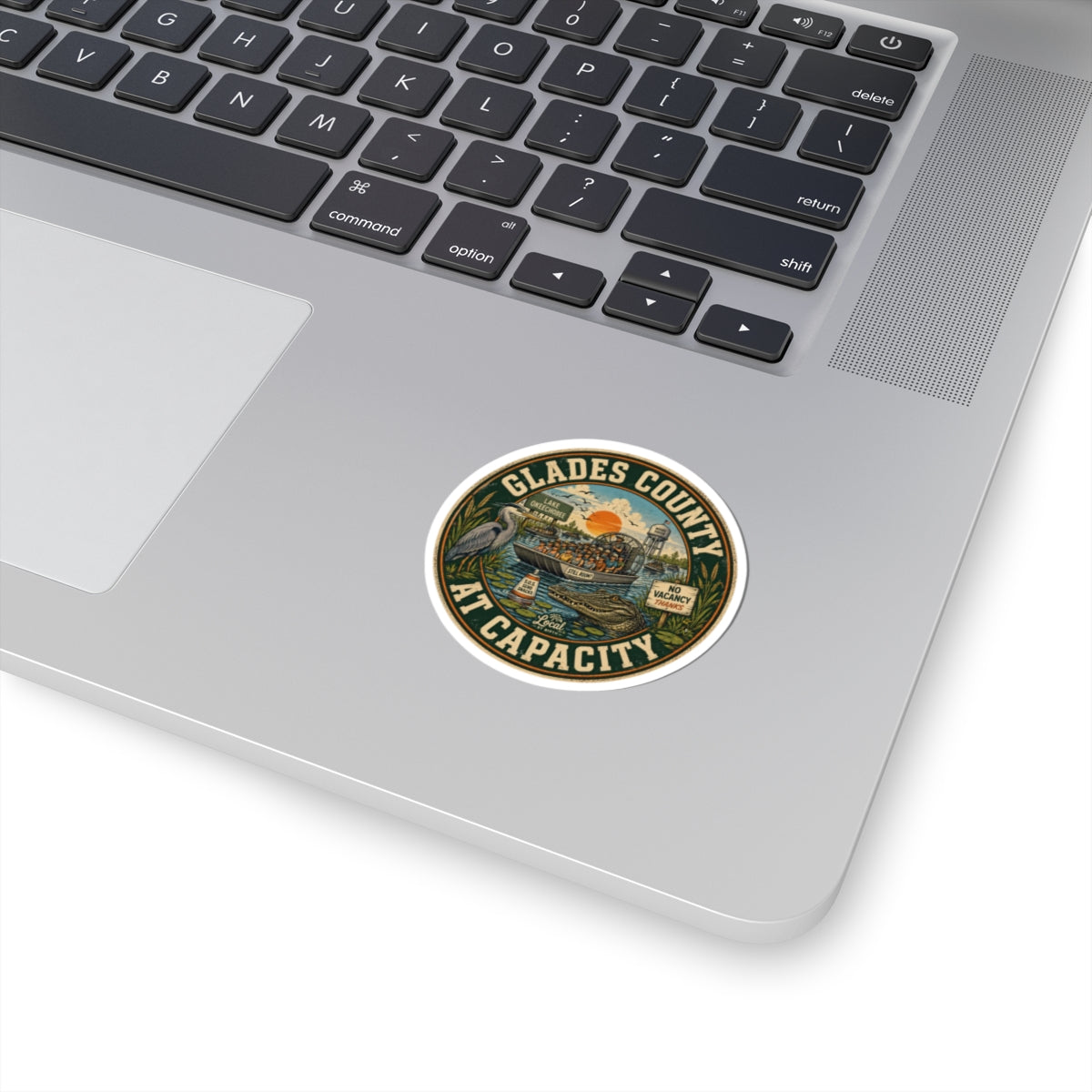 Glades County At Capacity Sticker