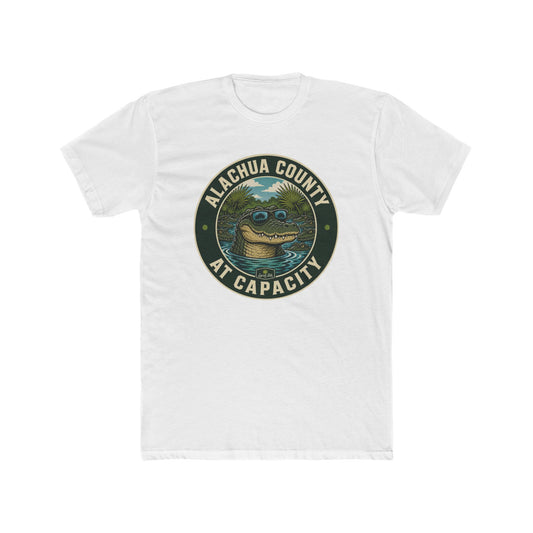 Alachua County At Capacity T-Shirt — Retro Alligator Graphic Tee