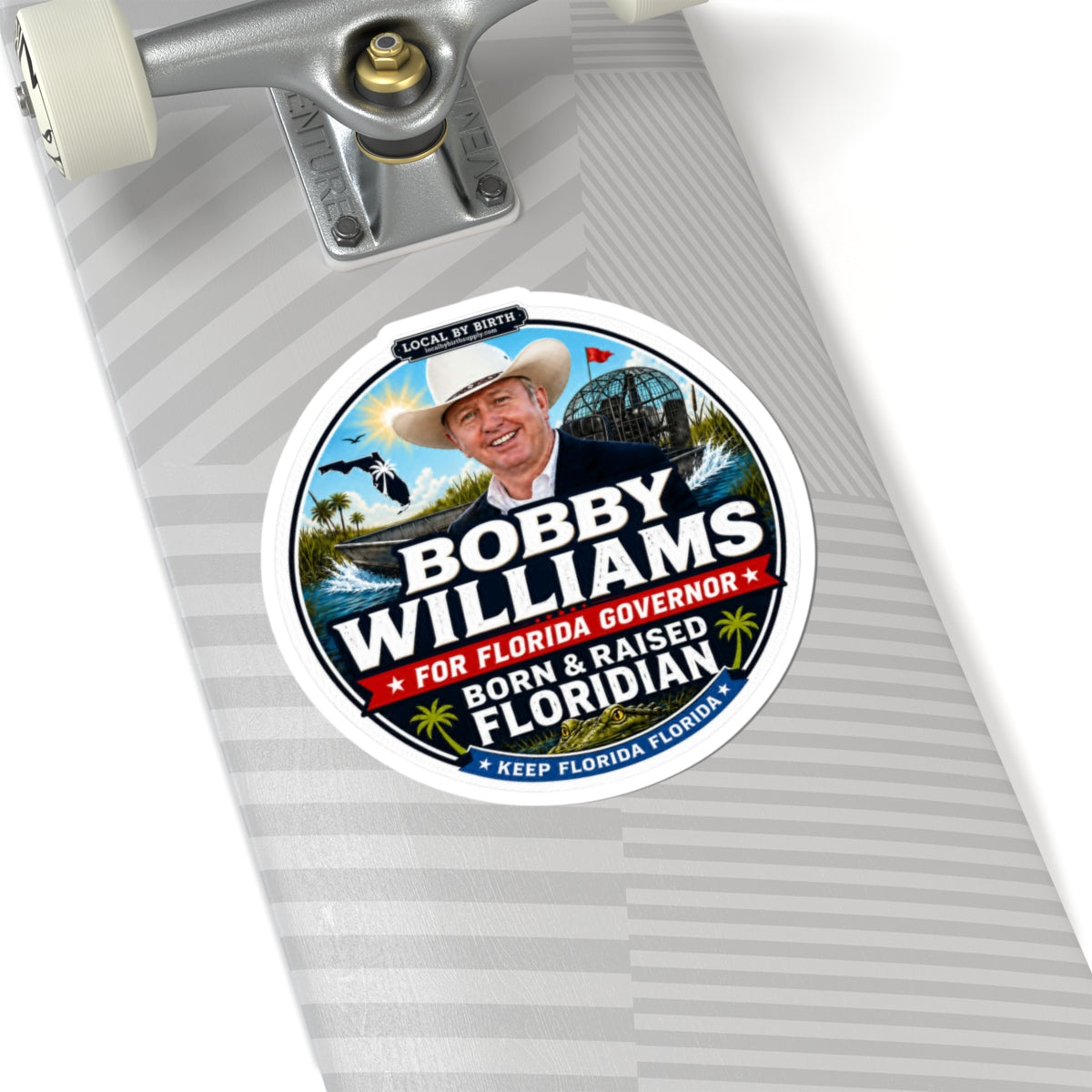 Bobby Williams for Florida Governor Sticker