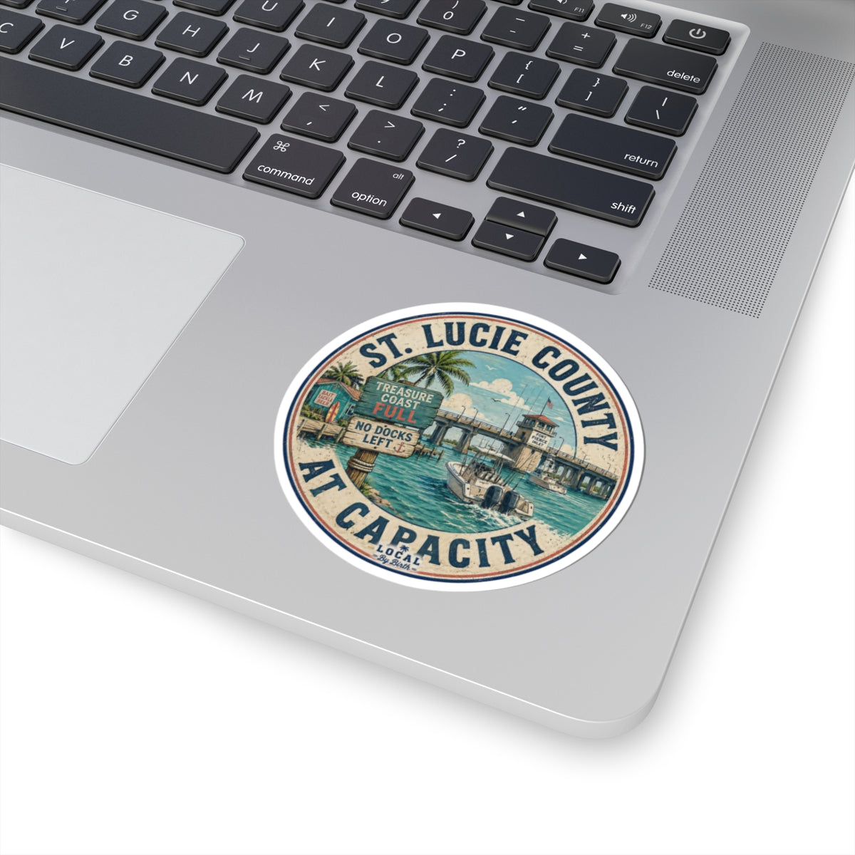St. Lucie County At Capacity Sticker