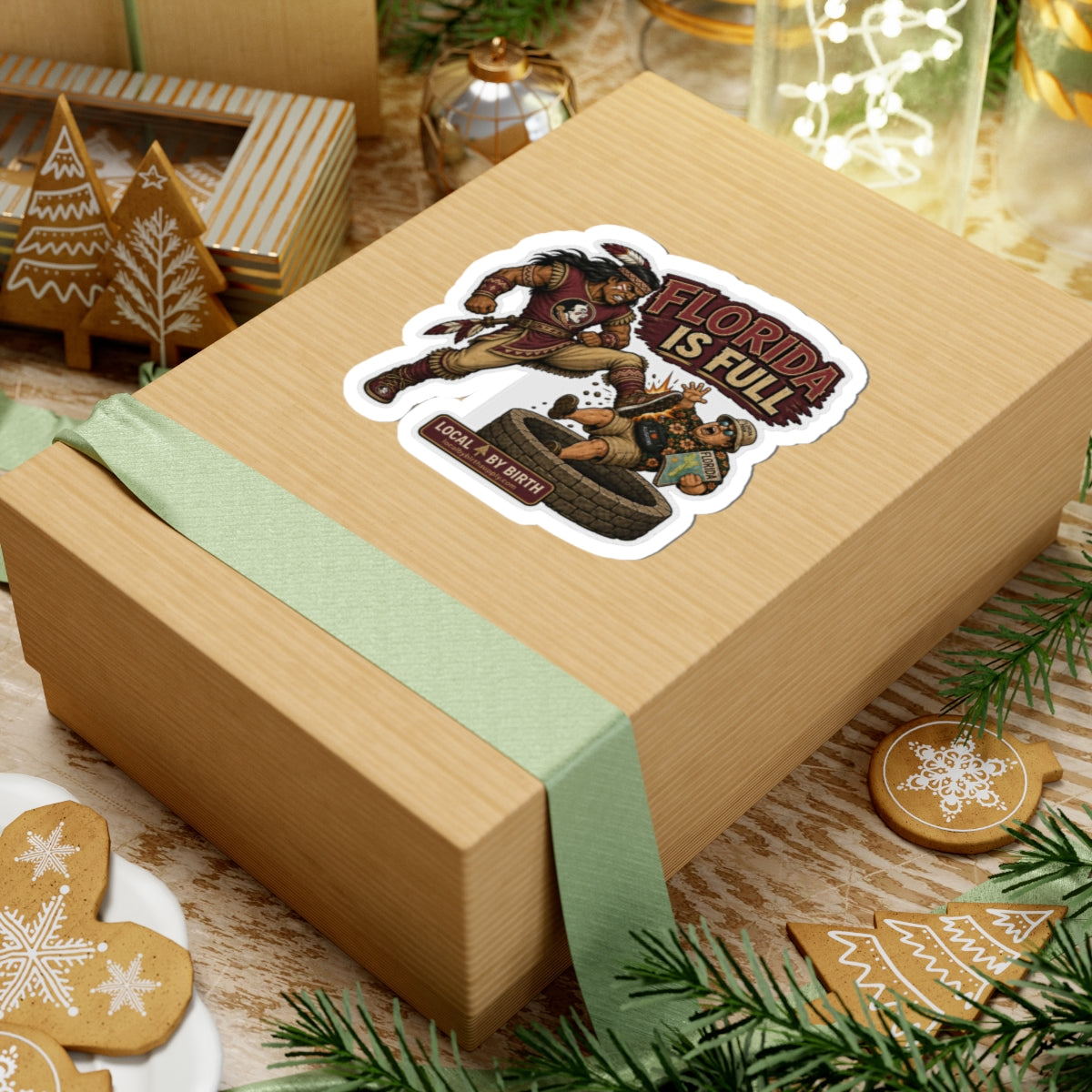 Seminole Football- Florida Is Full Sticker