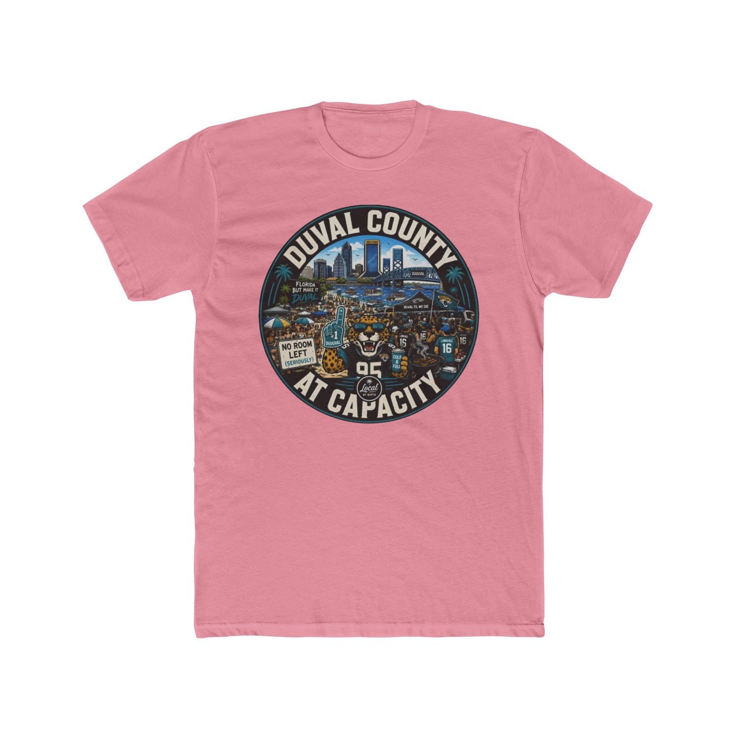 T-Shirt — Duval County At Capacity Skyline Fan Tee