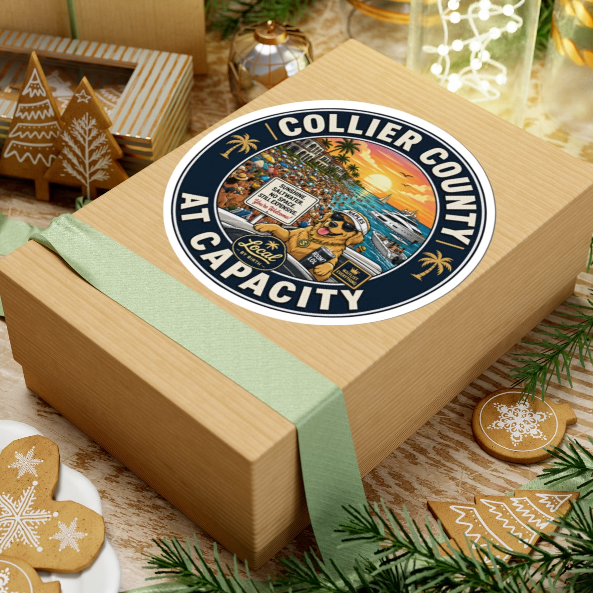 Collier County at Capacity Sticker
