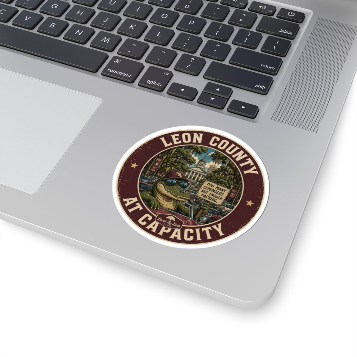 Leon County At Capacity Sticker