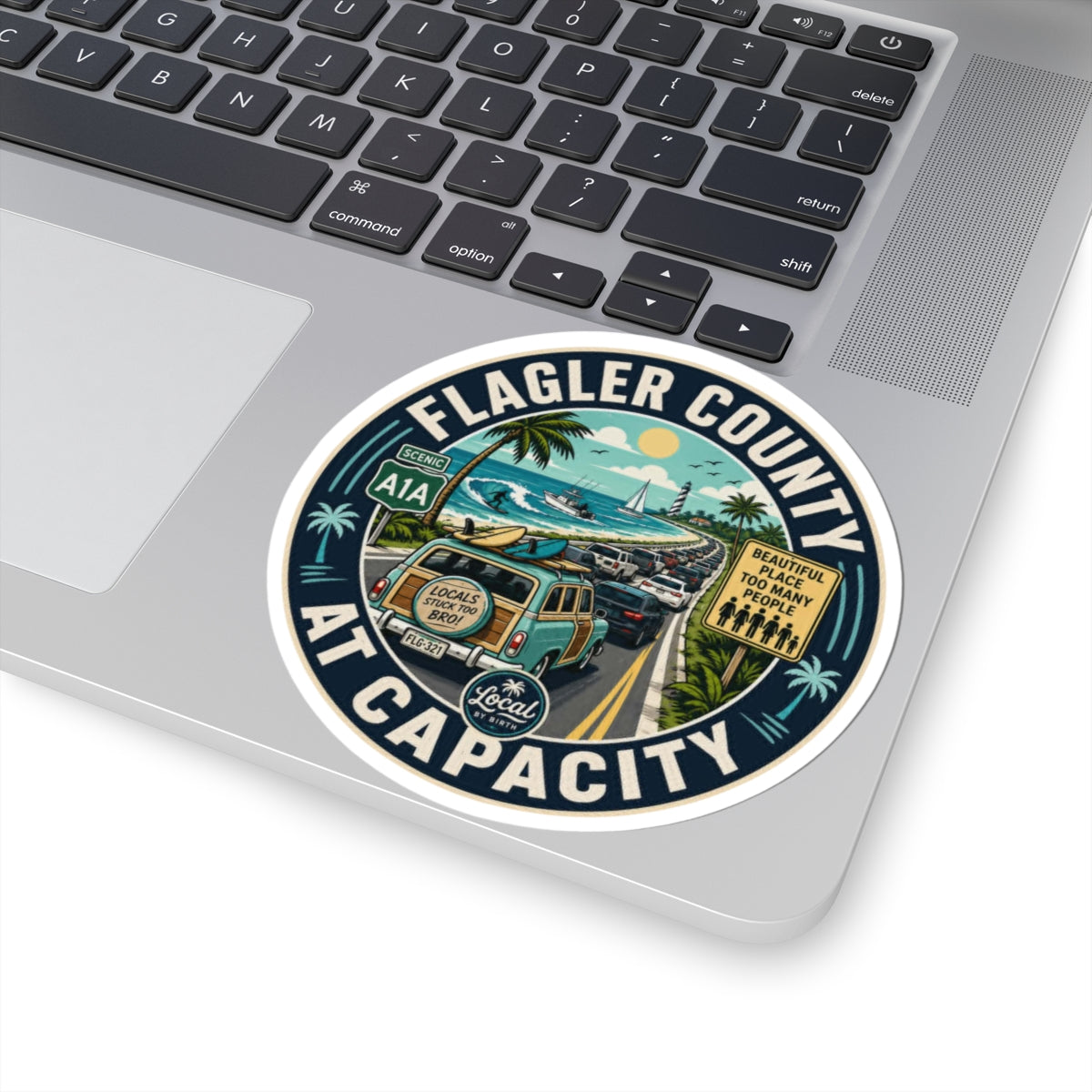 Flagler County At Capacity Sticker