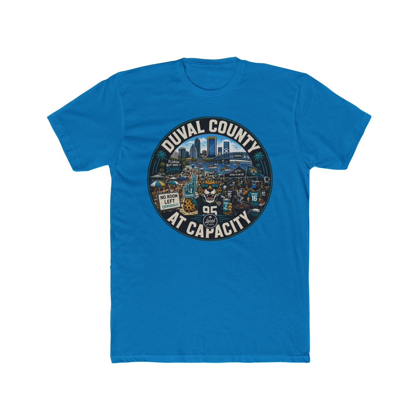 T-Shirt — Duval County At Capacity Skyline Fan Tee