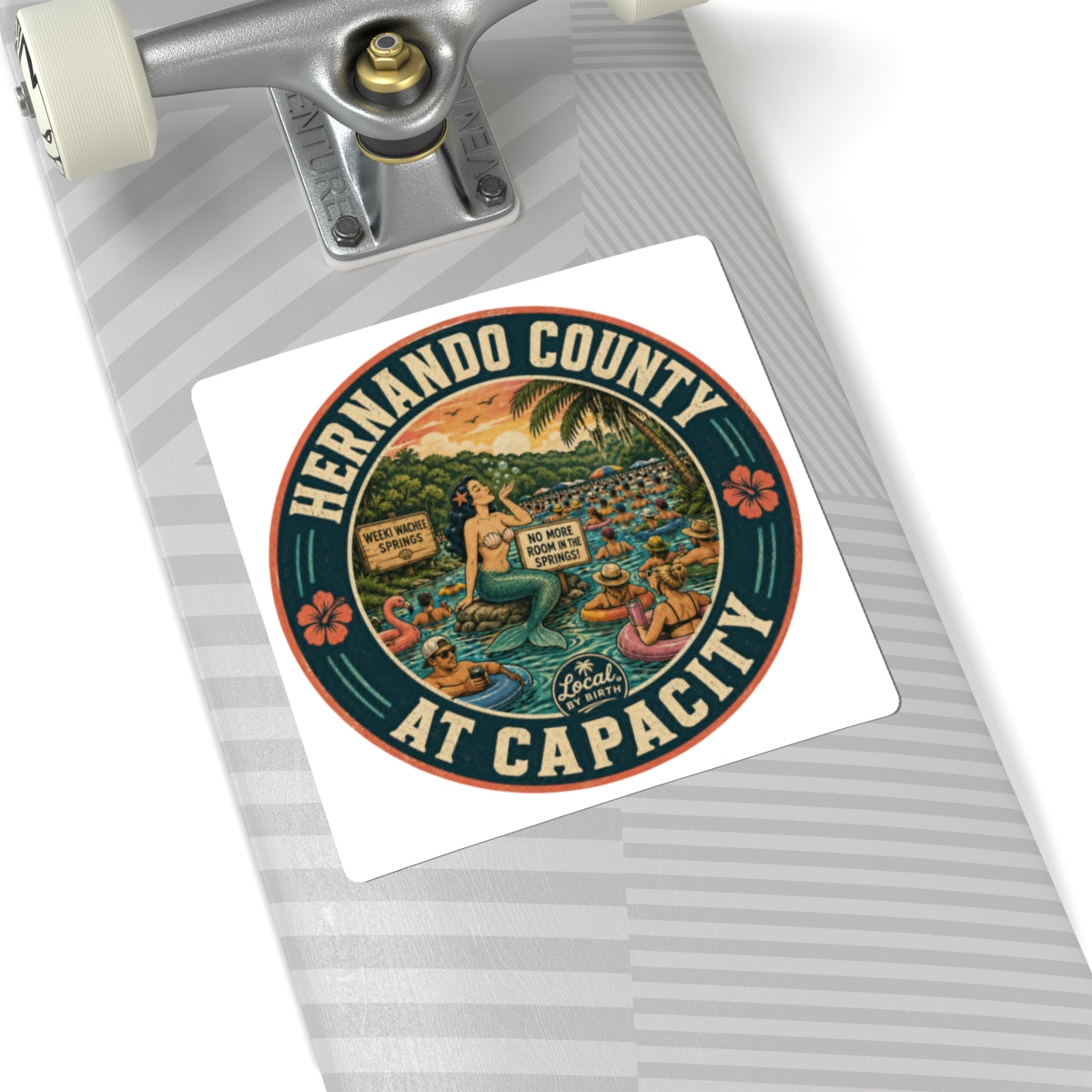 Hernando County At Capacity Sticker
