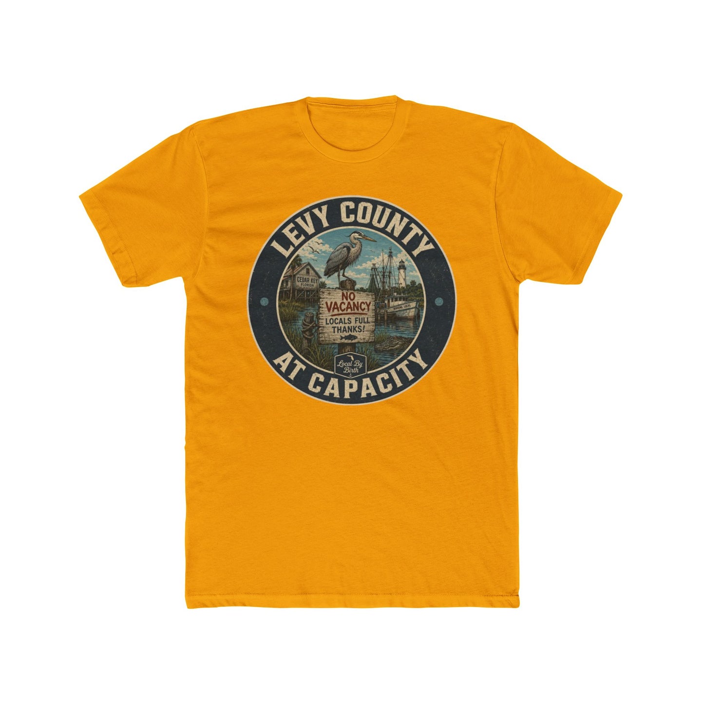 Levy County At Capacity Vintage Graphic Tee