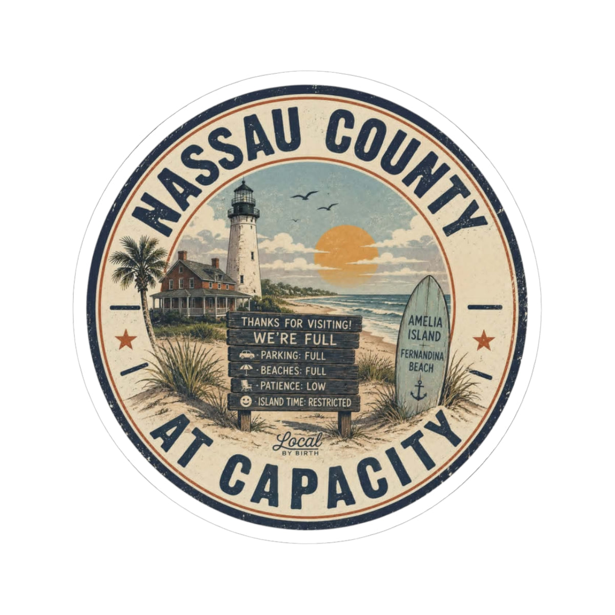 Nassau County At Capacity