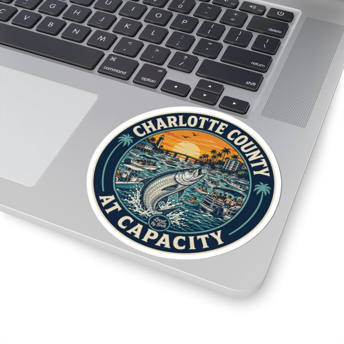 Charlotte County At Capacity Sticker
