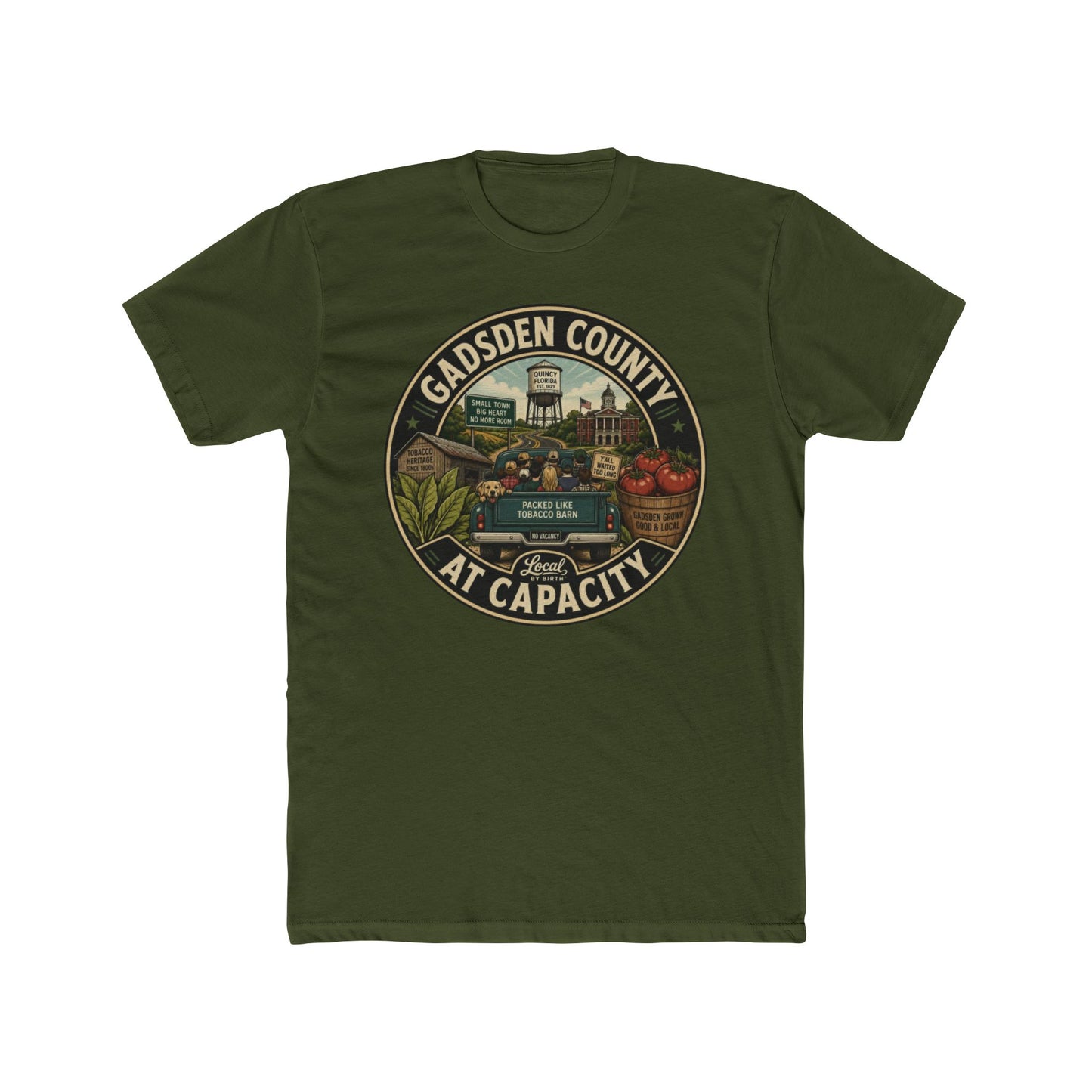 Gadsden County At Capacity Vintage Graphic Tee