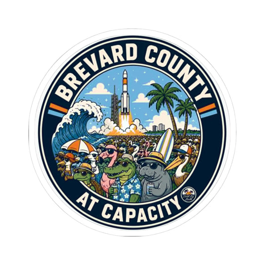 Brevard County At Capacity Sticker
