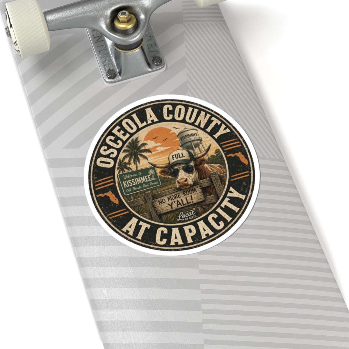 Osceola County At Capacity Sticker