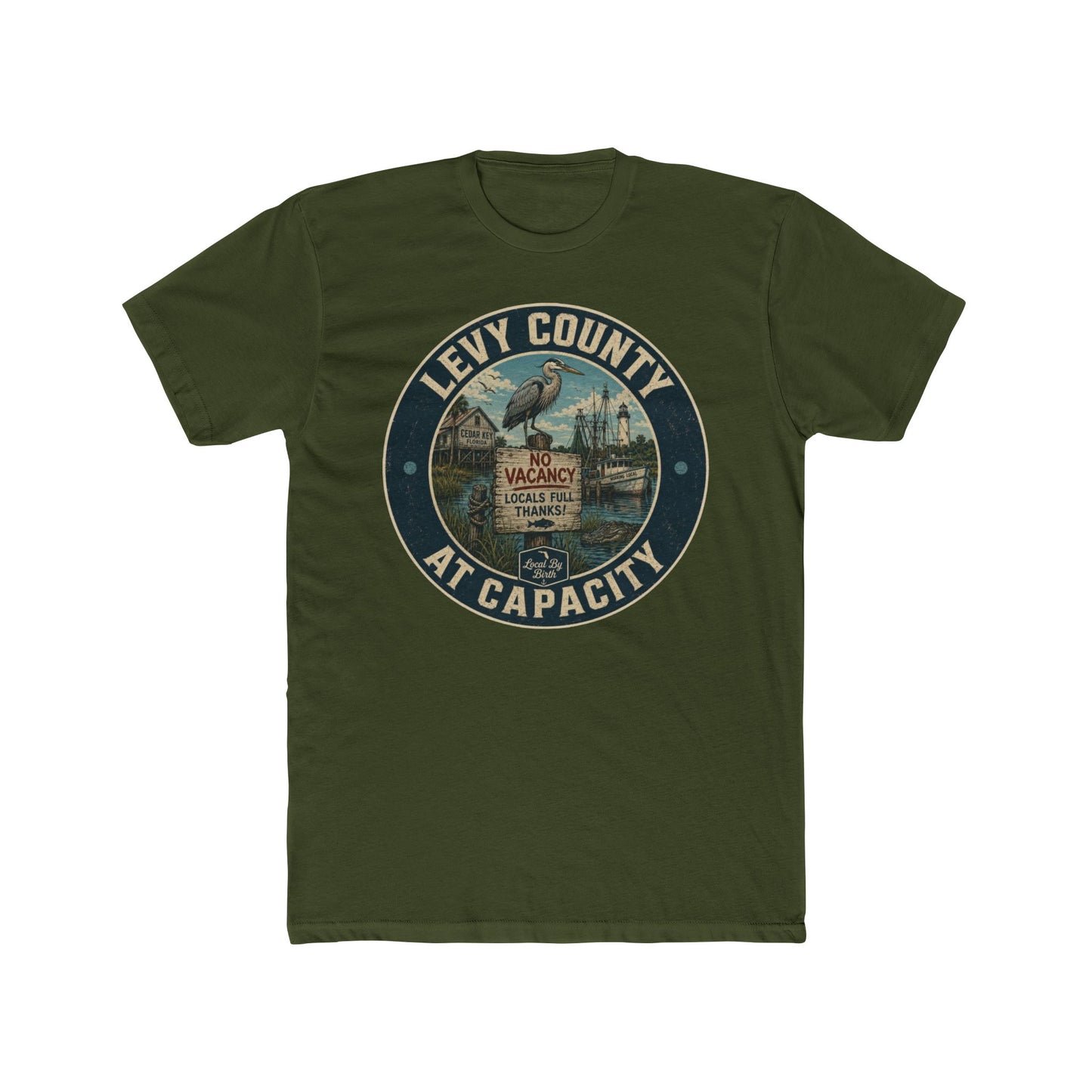 Levy County At Capacity Vintage Graphic Tee