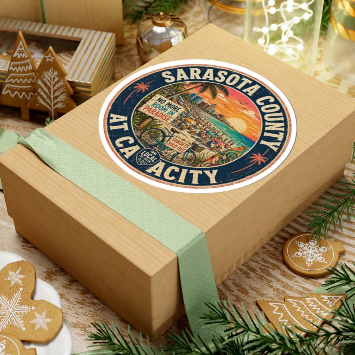 Sarasota County at Capacity Sticker