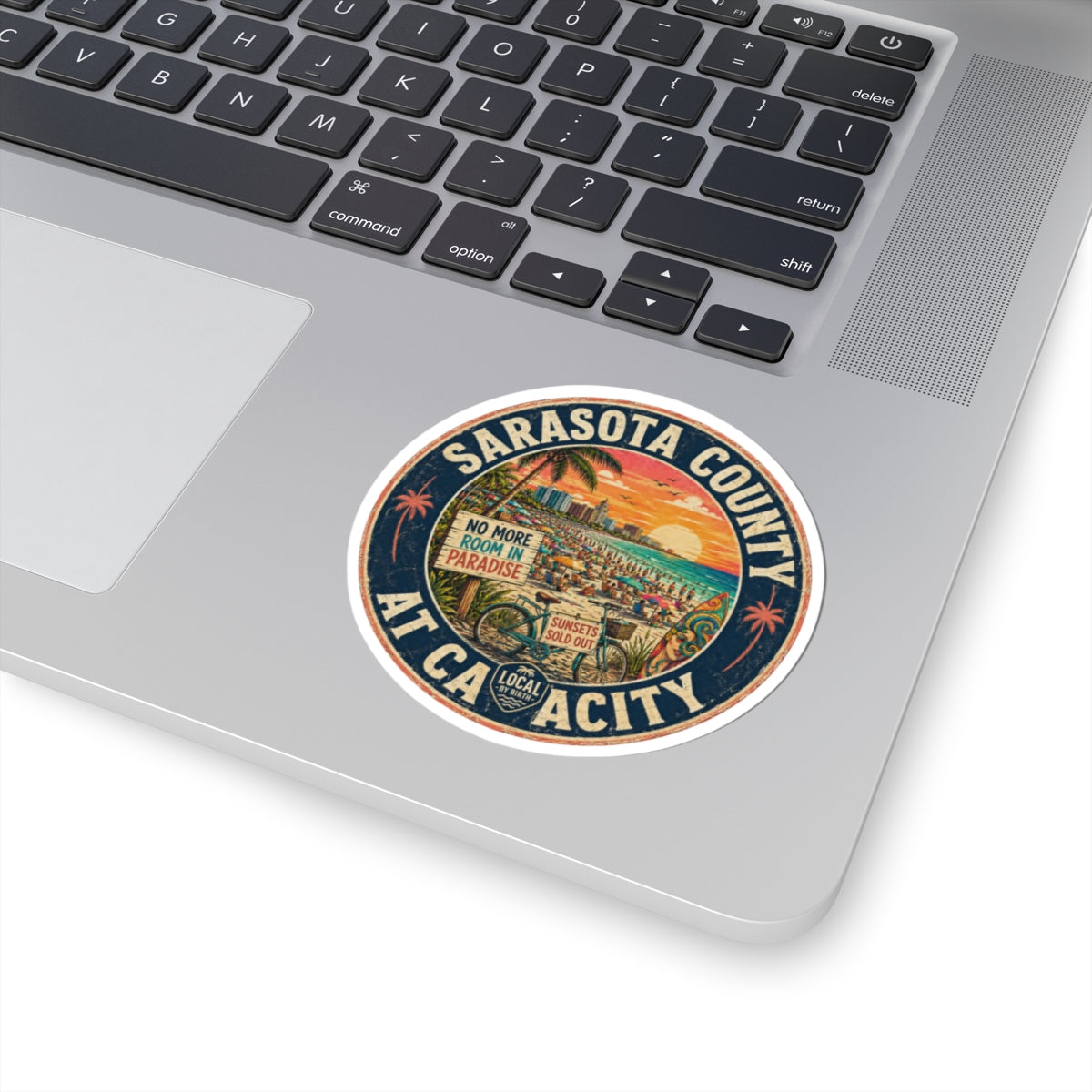Sarasota County at Capacity Sticker