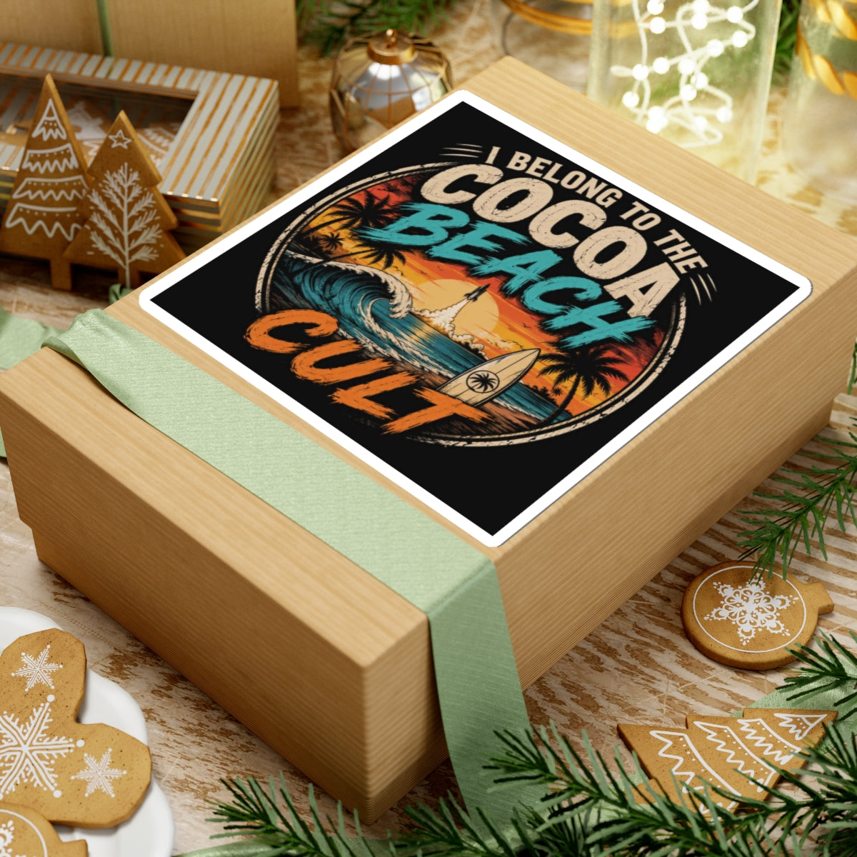 Cocoa Beach Cult Sticker