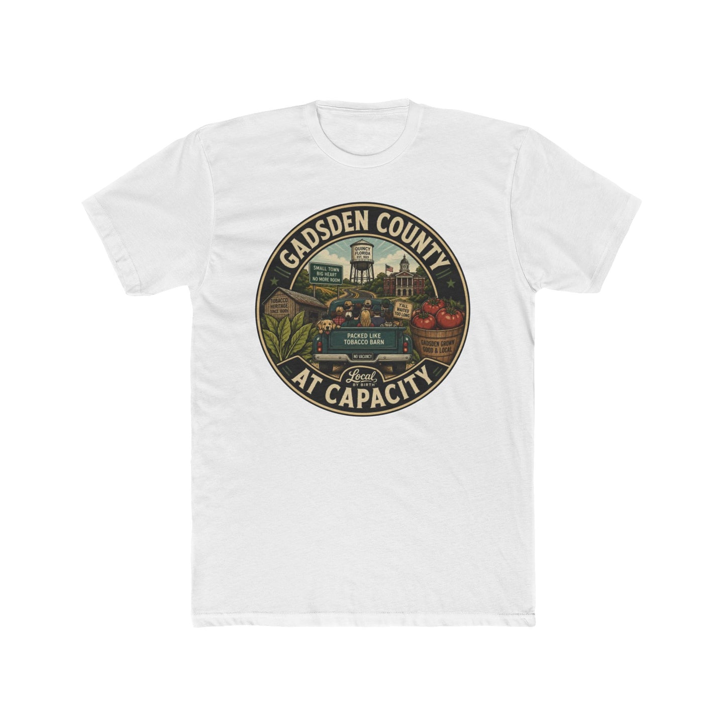 Gadsden County At Capacity Vintage Graphic Tee