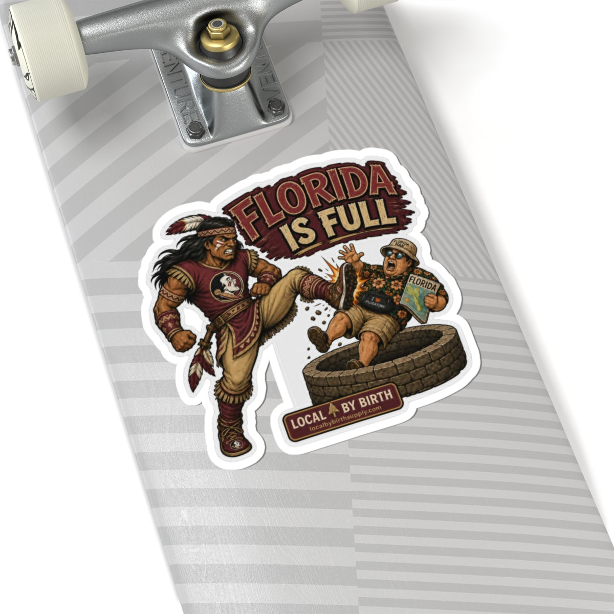 Seminole Football- Florida Is Full Sticker