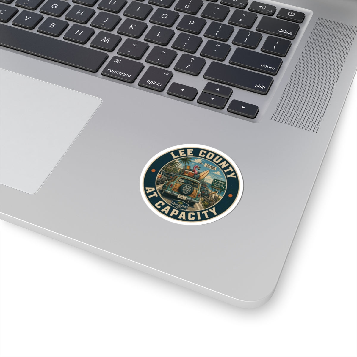 Lee County At Capacity Sticker