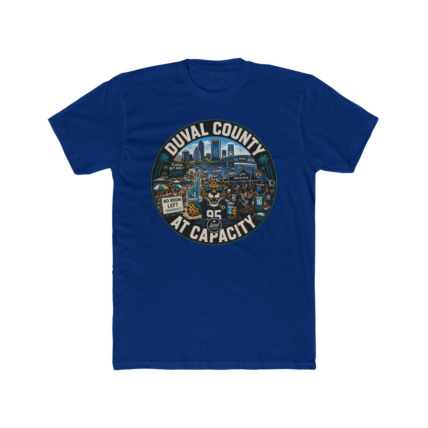 T-Shirt — Duval County At Capacity Skyline Fan Tee