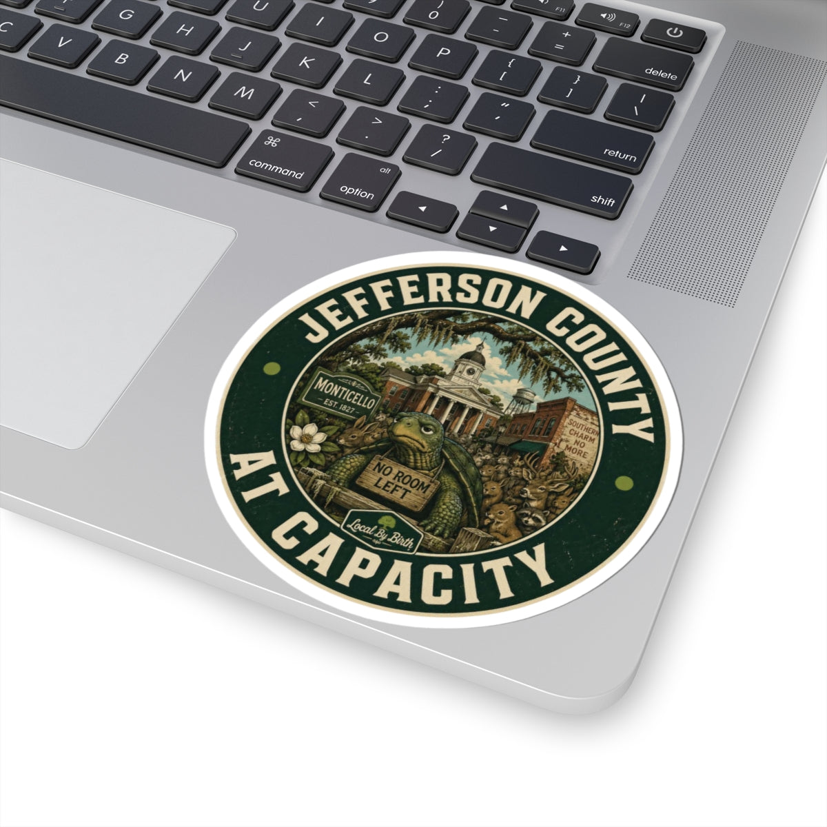 Jefferson County At Capacity Sticker