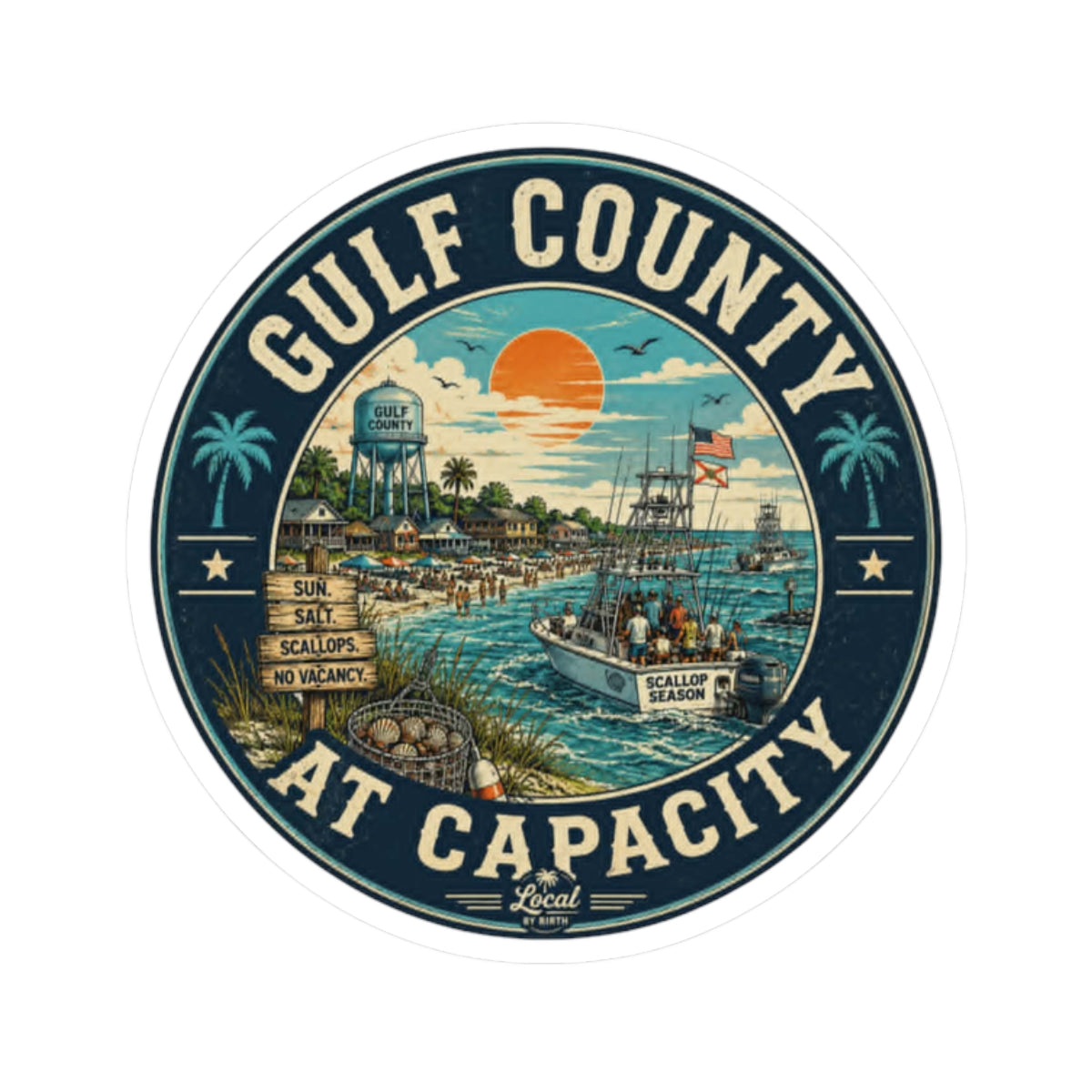 Gulf County At Capacity