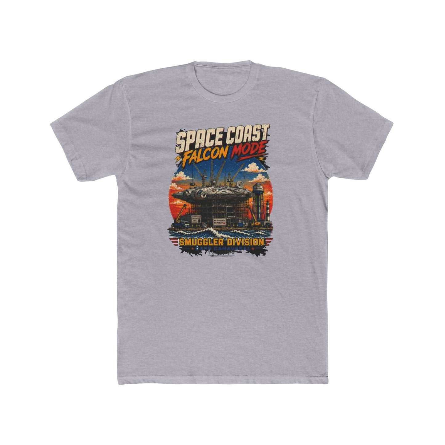 🚀 Space Coast Falcon Mode: Smuggler Division T-Shirt
