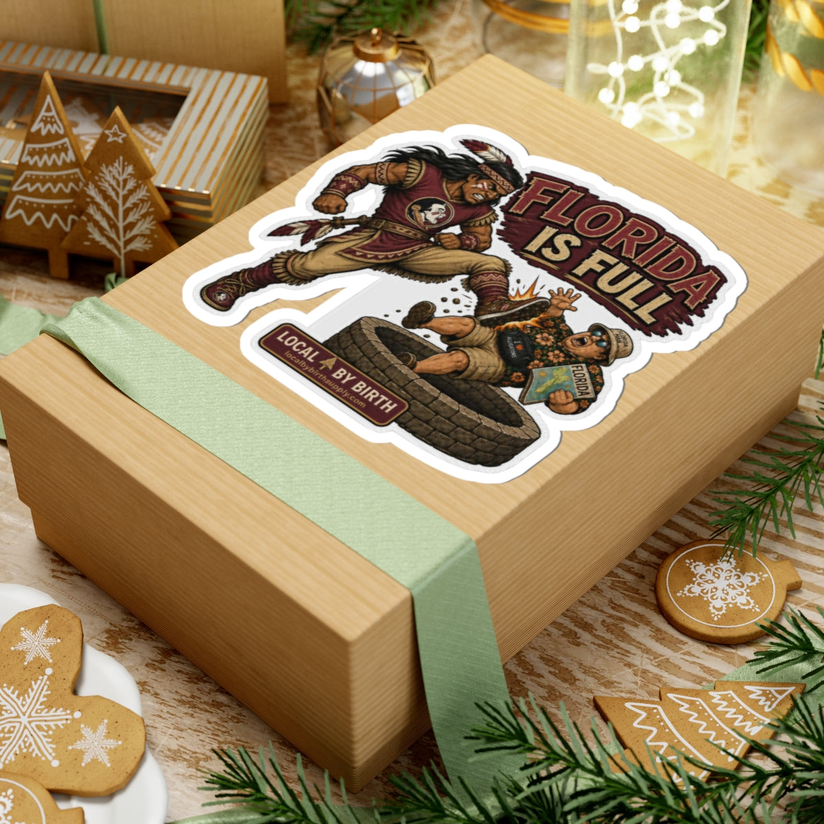 Seminole Football- Florida Is Full Sticker