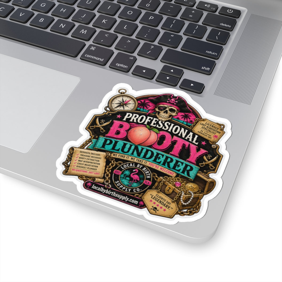 Professional Booty Plunderer Sticker