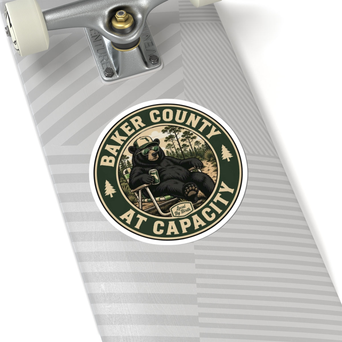 Baker County At Capacity Sticker