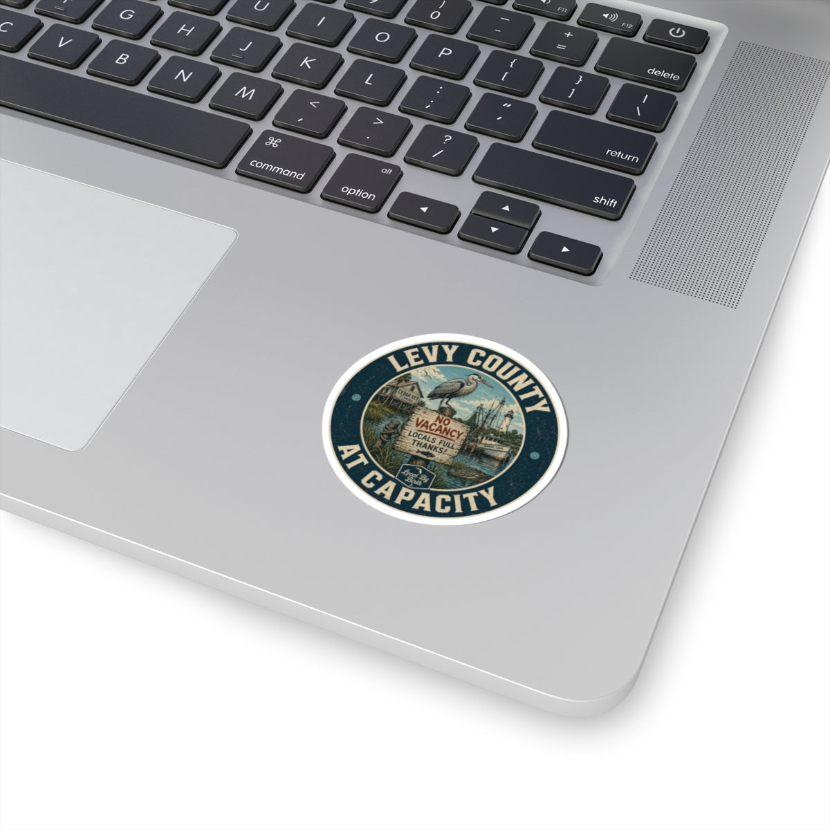 Levy County At Capacity Round Sticker