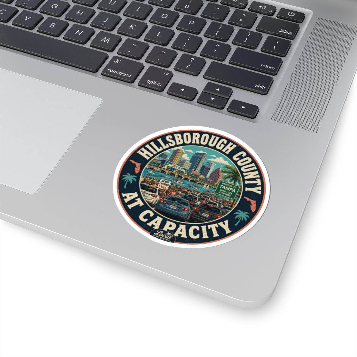 Hillsborough County At Capacity Sticker