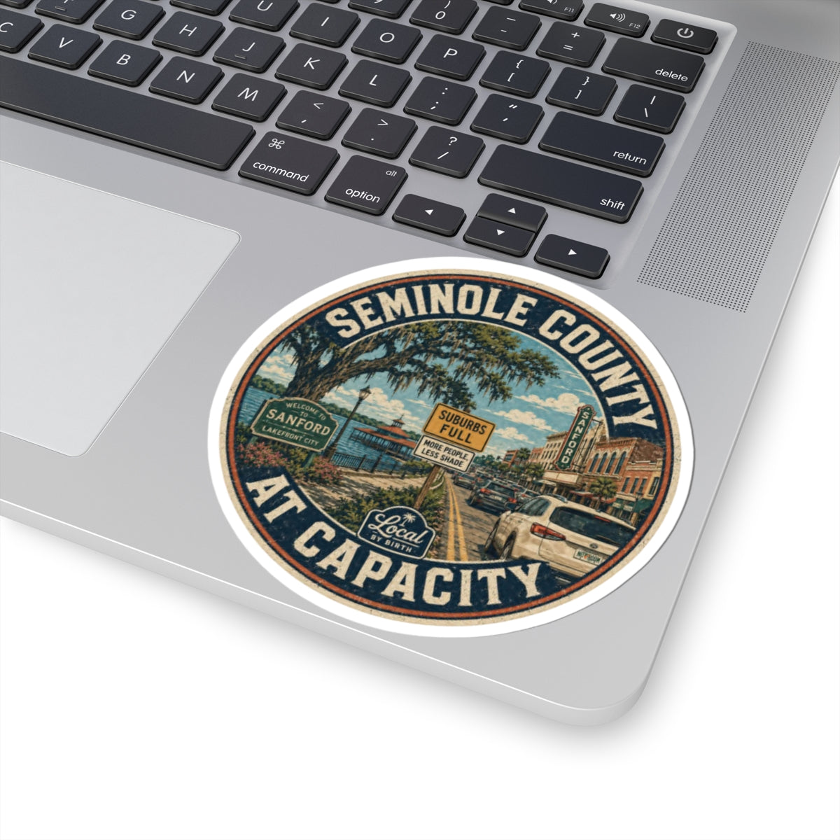 Seminole County At Capacity Sticker