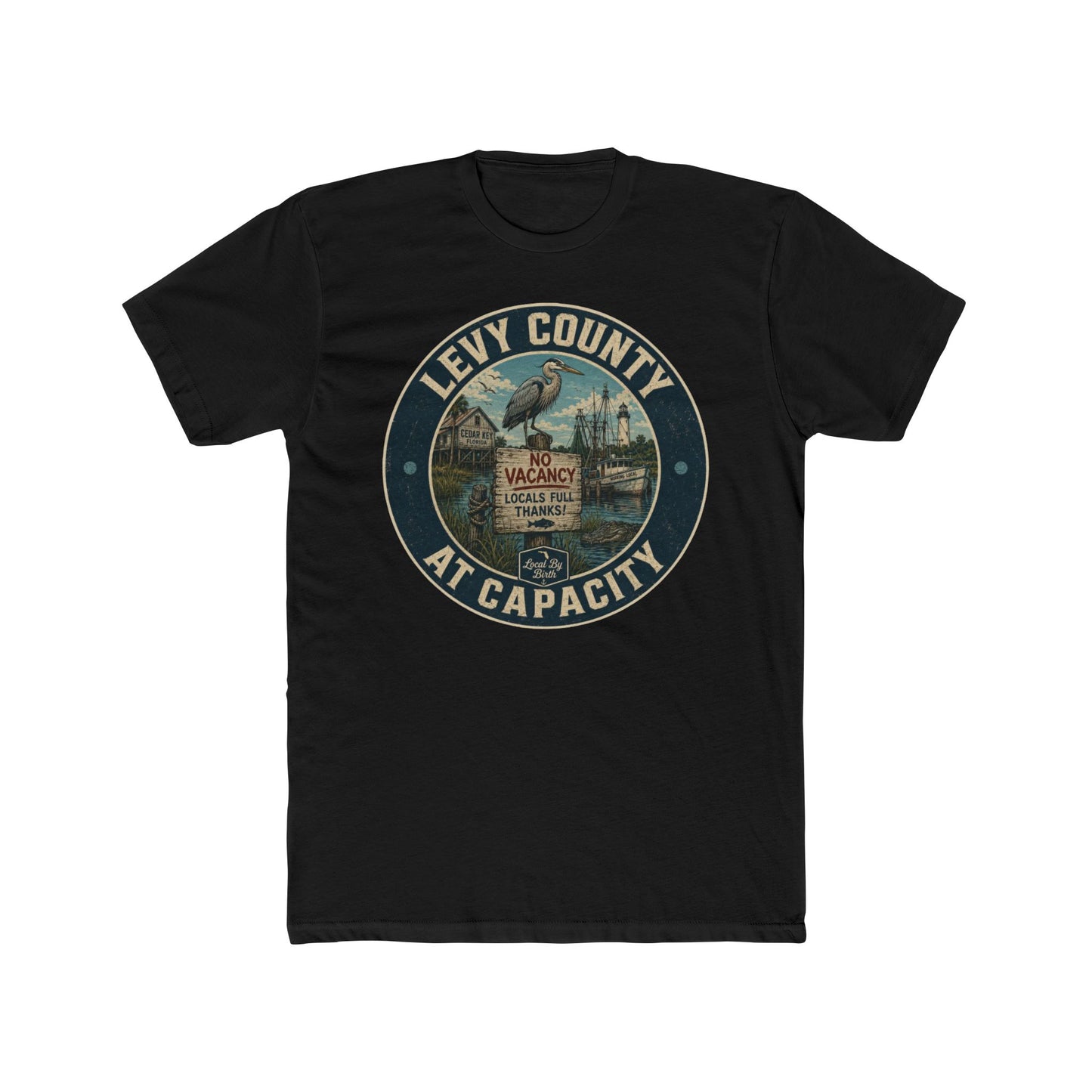 Levy County At Capacity Vintage Graphic Tee