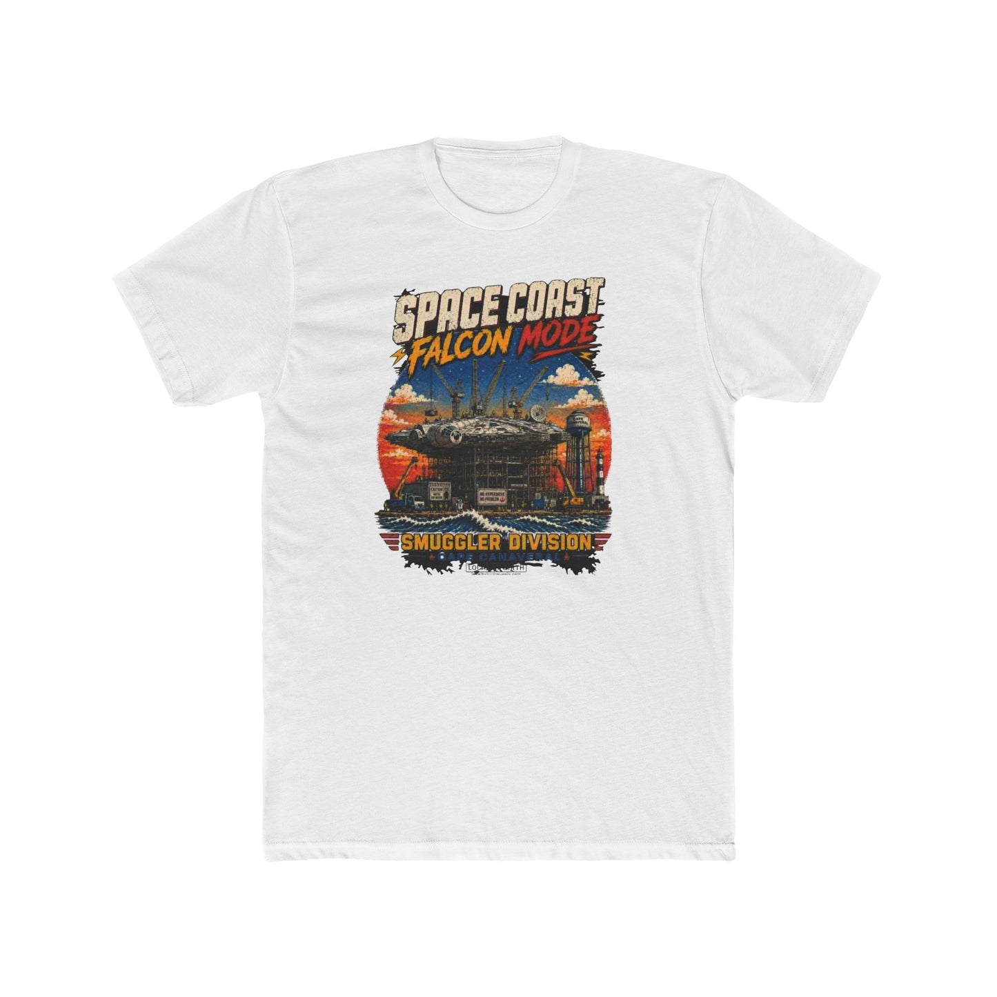🚀 Space Coast Falcon Mode: Smuggler Division T-Shirt