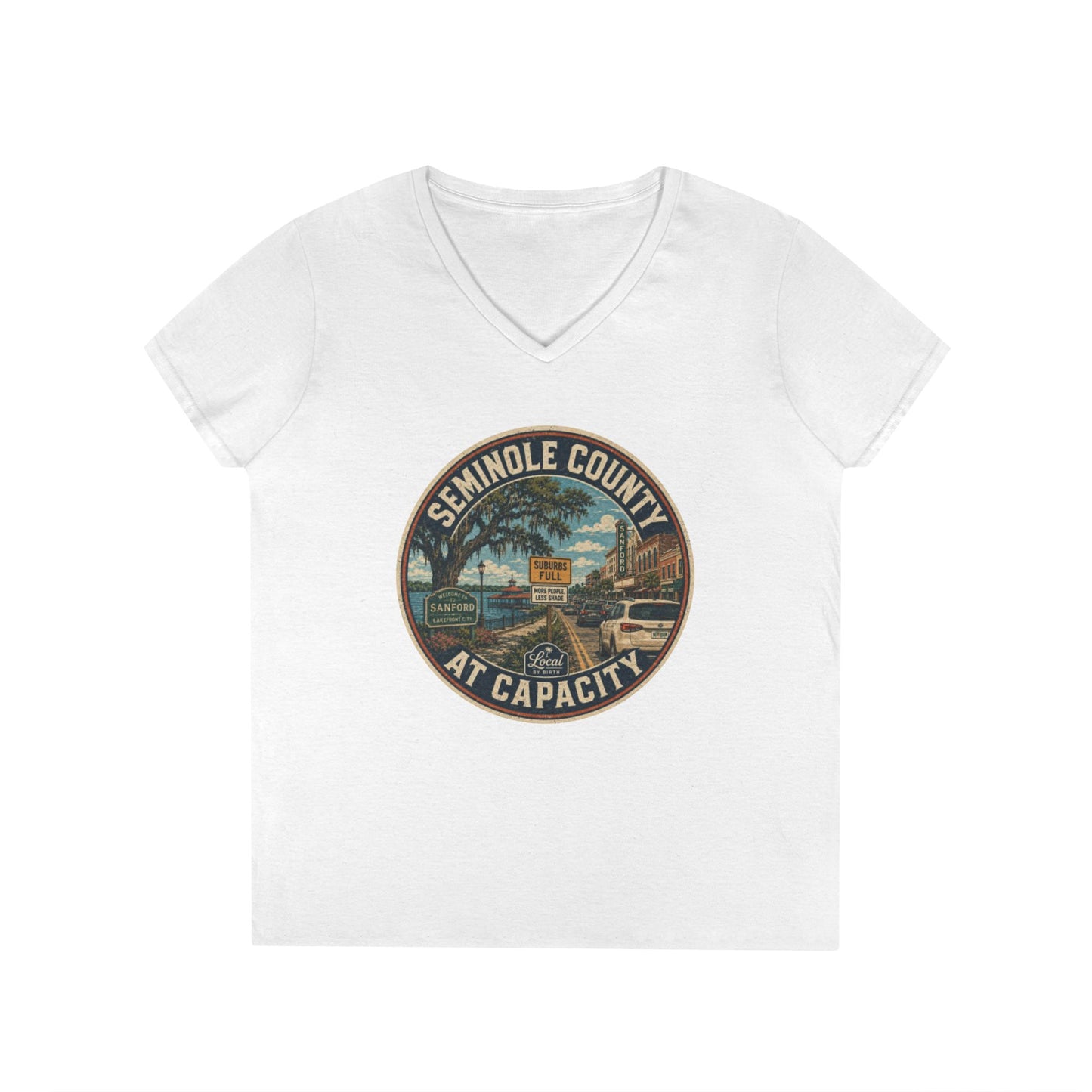 Seminole County At Capacity V-Neck