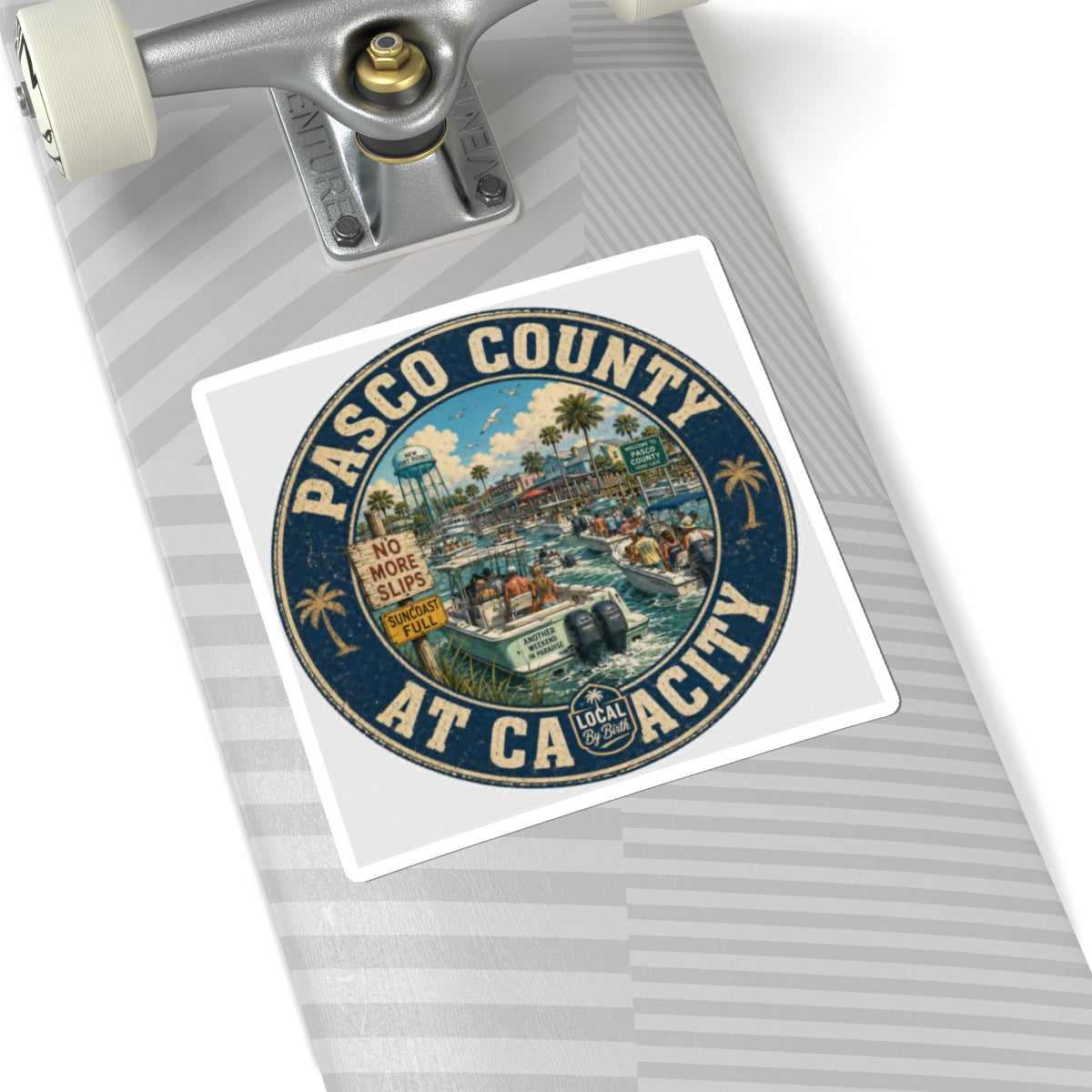 Pasco County at Capacity Sticker