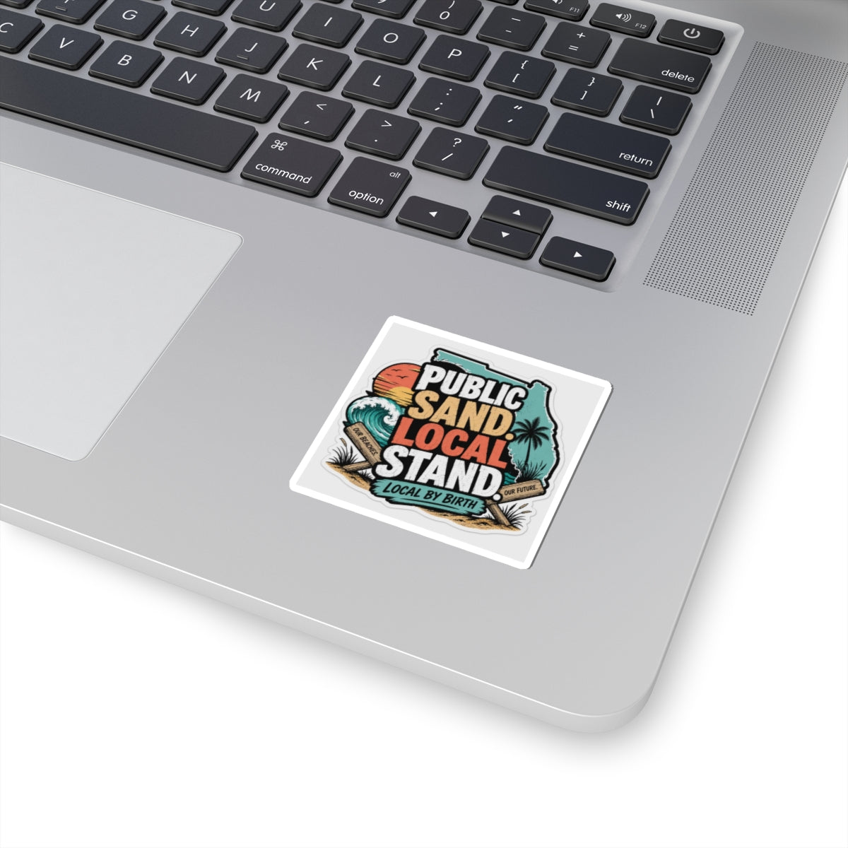 Public Sand Local Stand Sticker | Florida Beach Access Decal