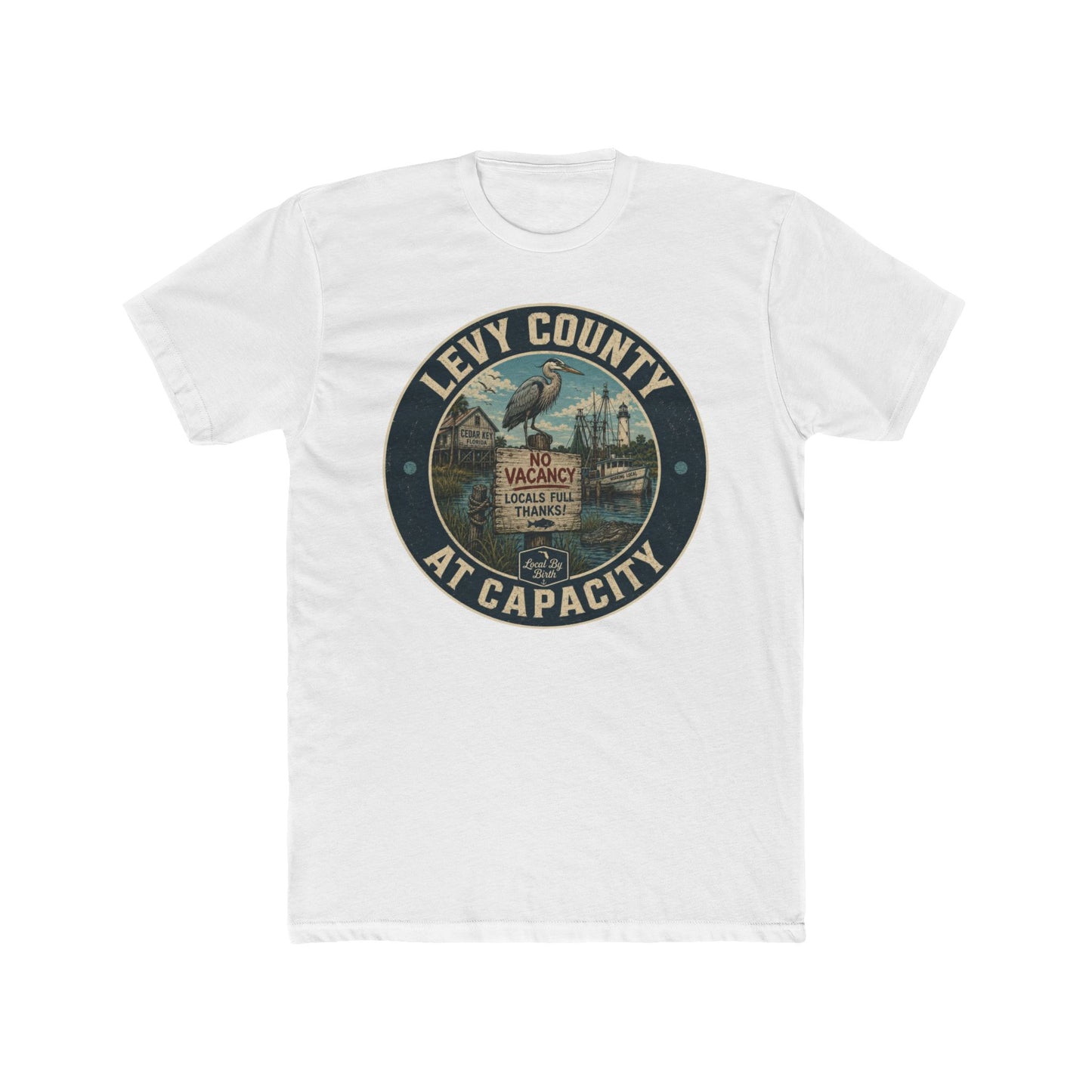Levy County At Capacity Vintage Graphic Tee