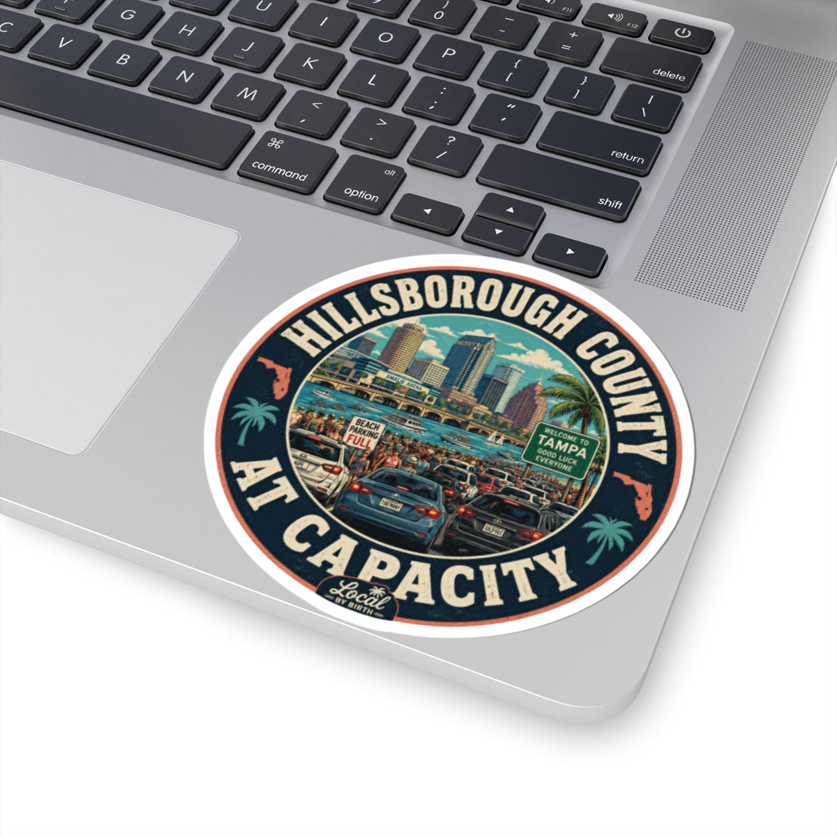 Hillsborough County At Capacity Sticker