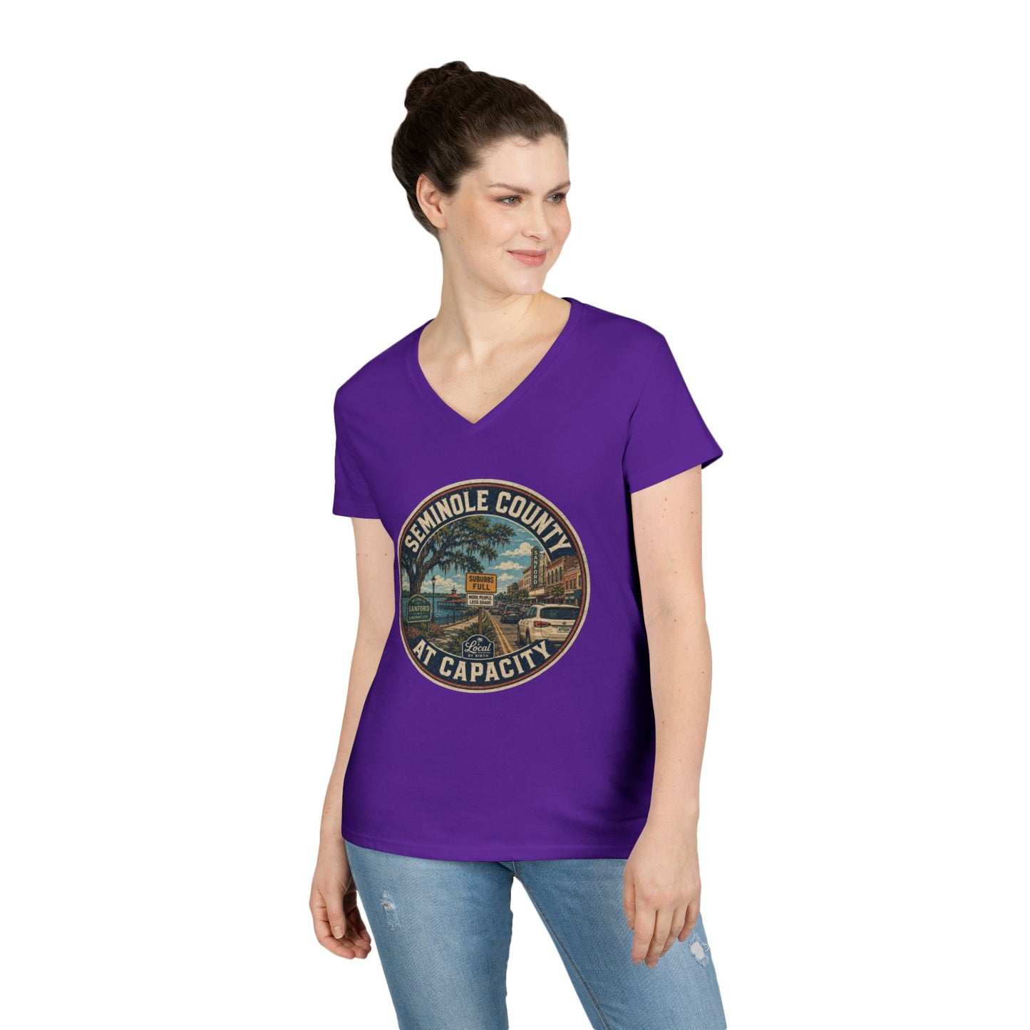Seminole County At Capacity V-Neck