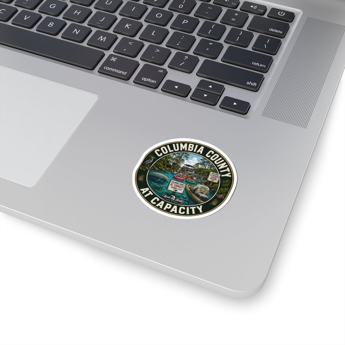 Columbia County At Capacity Sticker
